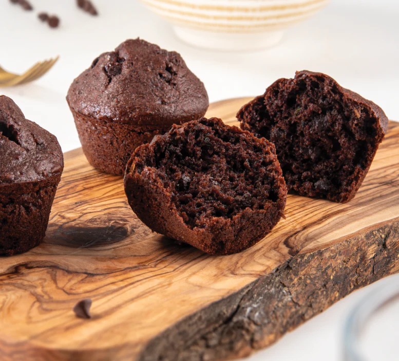 Double Chocolate Zucchini Muffins - Image 3