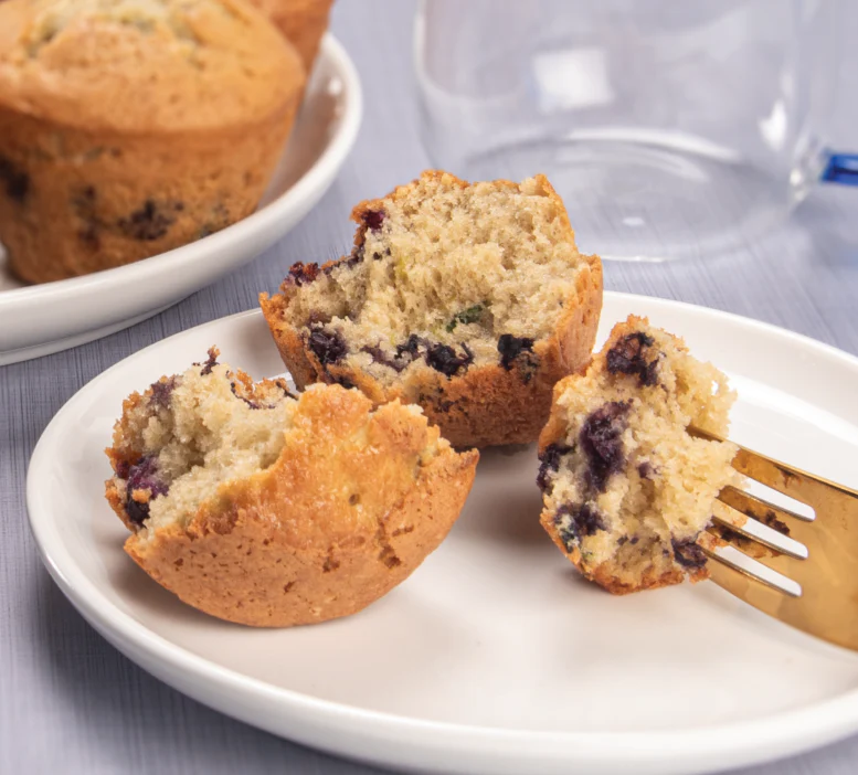 Homestyle Blueberry Zucchini Muffins - Image 3